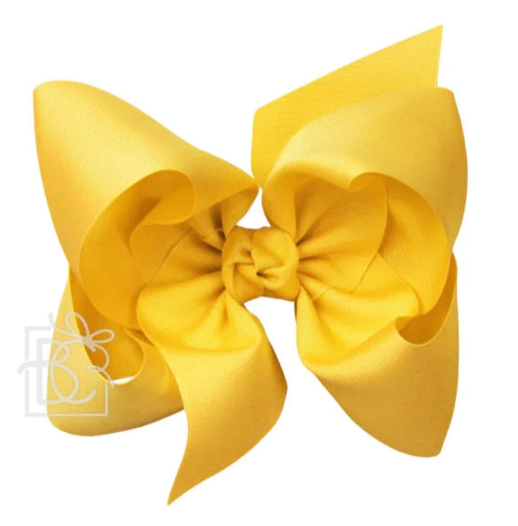 Beyond Creations Hairbow-Bright Yellow
