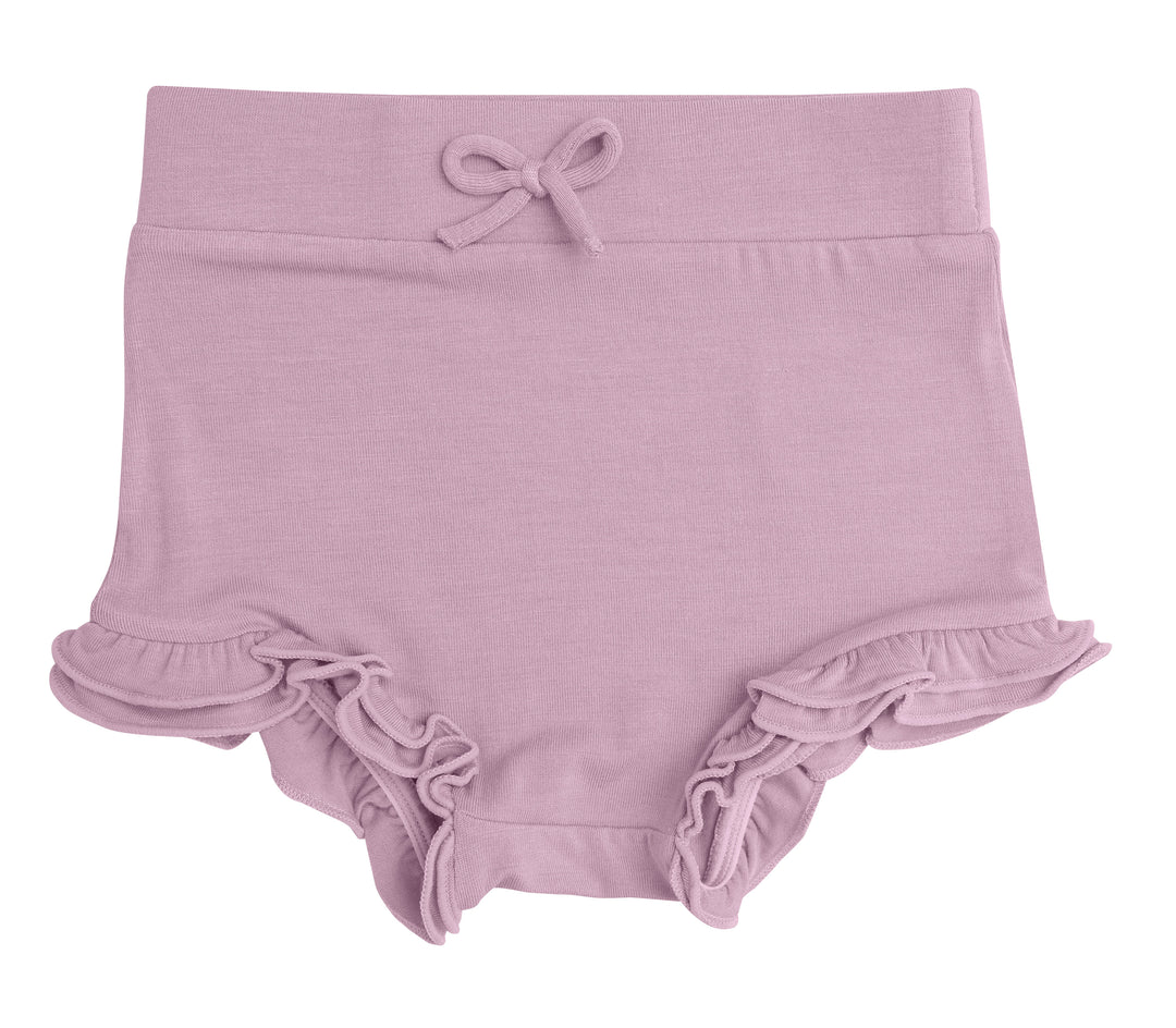 High Waist Shorts-Modern Basic Lilac
