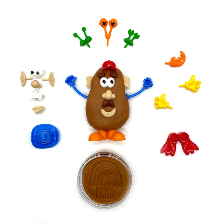 Mr. Dough-tato Head (Root Beer) Sensory Play Dough Kit: Scented