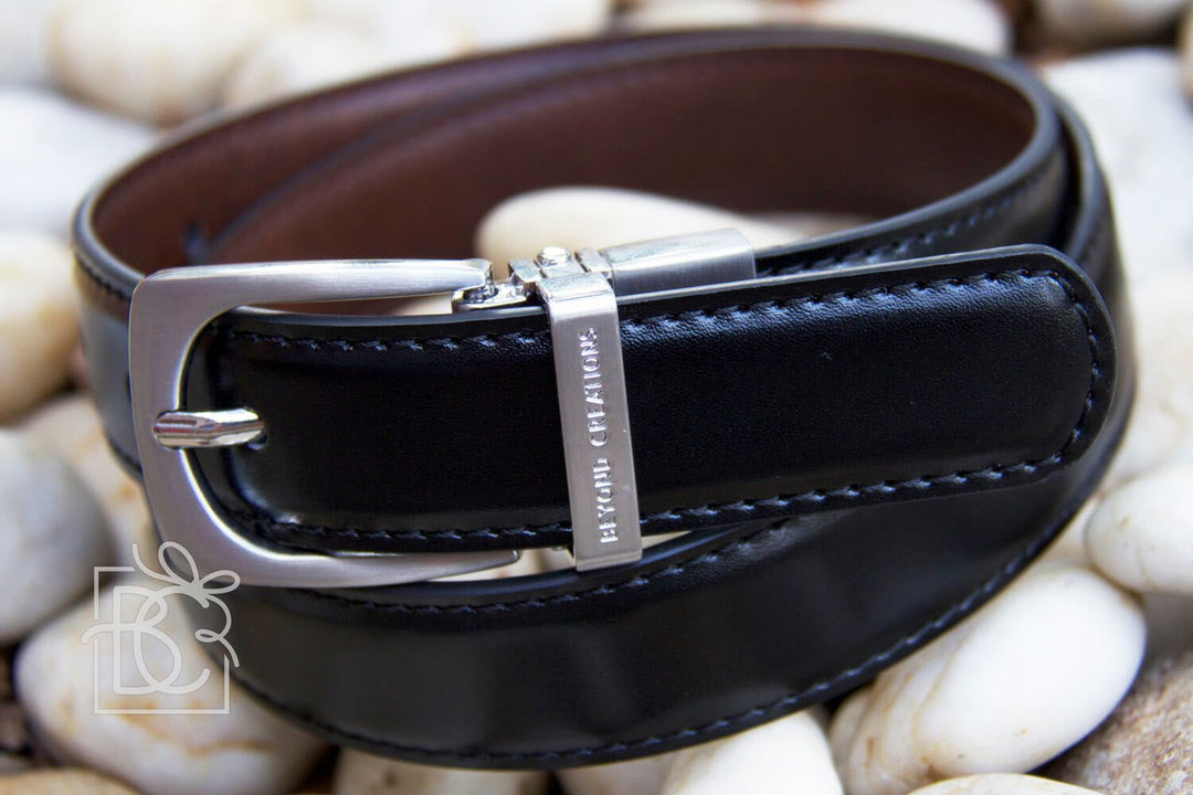 Reversible Leather Belt - Black/Brown