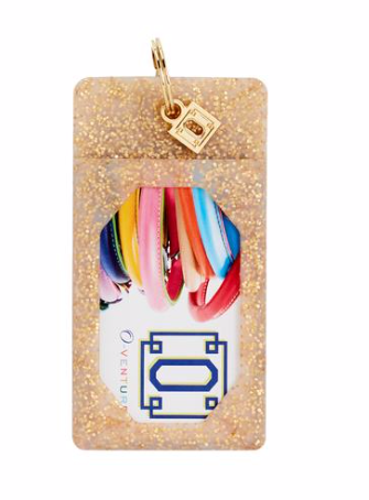 O-Venture Gold Confetti Silicone ID Case