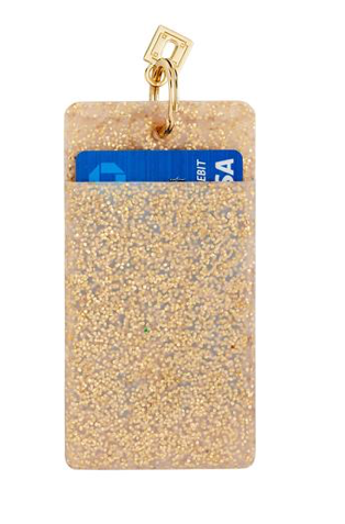 O-Venture Gold Confetti Silicone ID Case